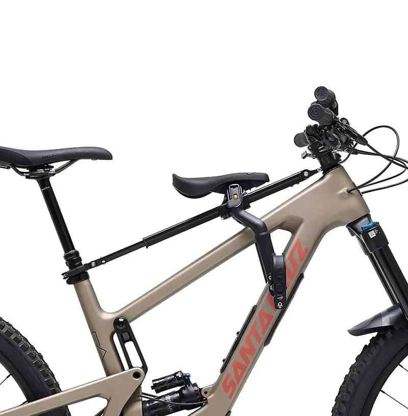 Kids Ride Shotgun Pro EVO Stem/Steerer Mount Child Seat in Black-1