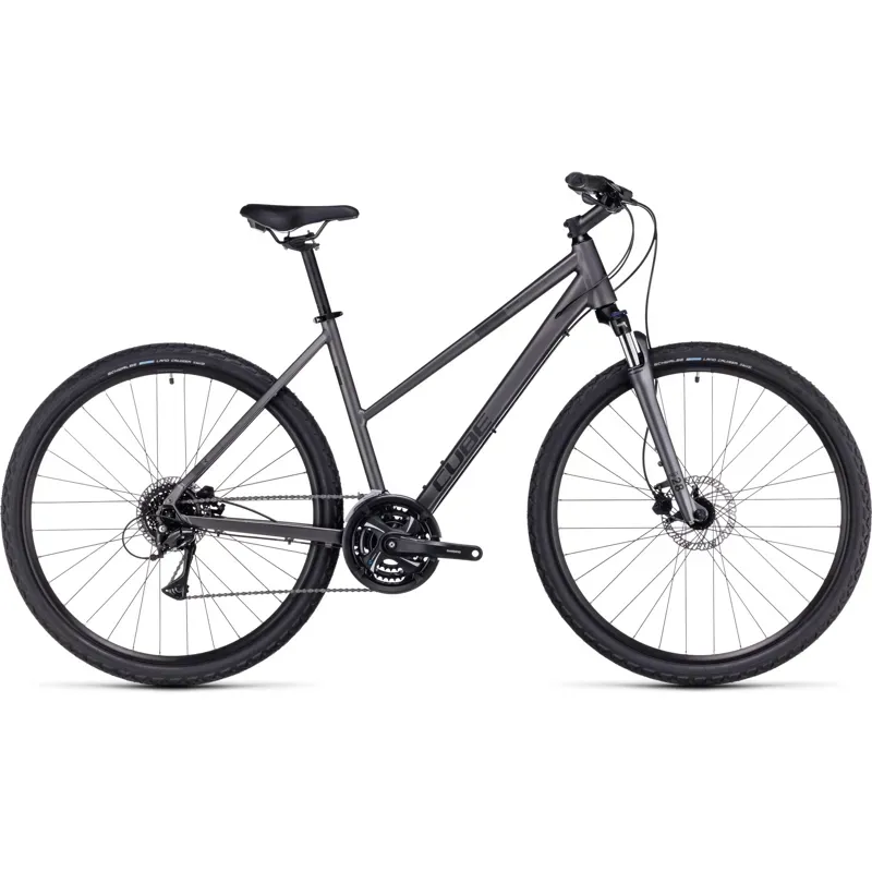 Cube Nature Hybrid Bike in Graphite/Black-1