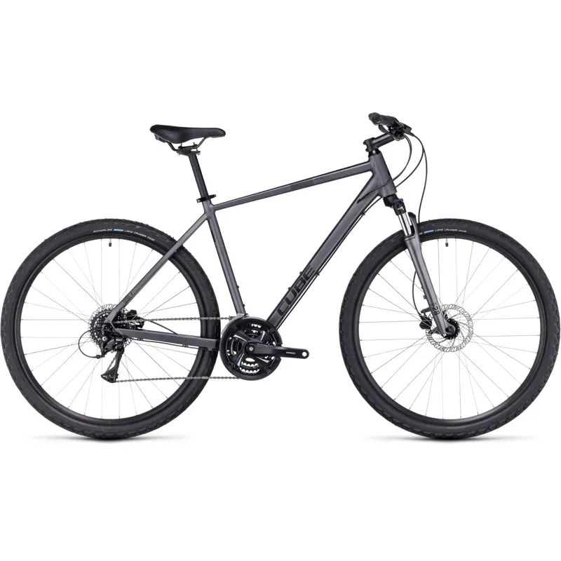 Cube Nature Hybrid Bike in Graphite/Black