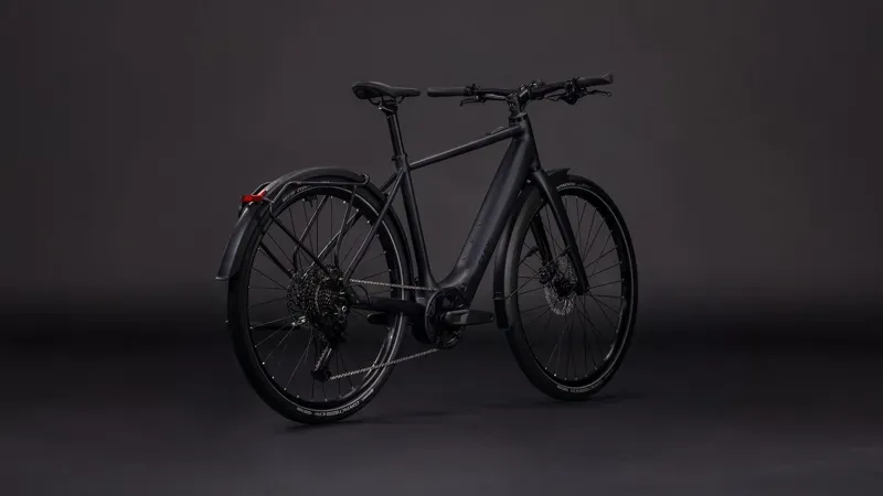 Cube Editor Hybrid Pro 400x FE Classic E-Hybrid Bike In Coal/Prism-1