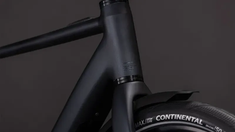 Cube Editor Hybrid Pro 400x FE Classic E-Hybrid Bike In Coal/Prism-6