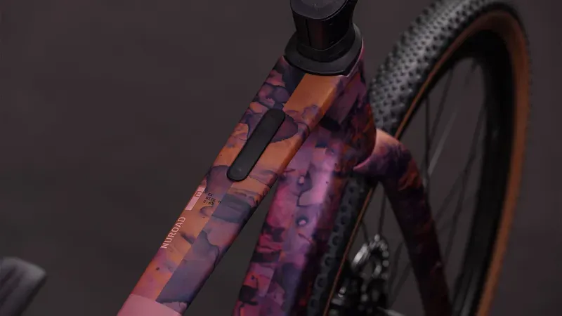 Cube Nuroad C:62 Ex Gravel Bike in Shift Blush/Art-4