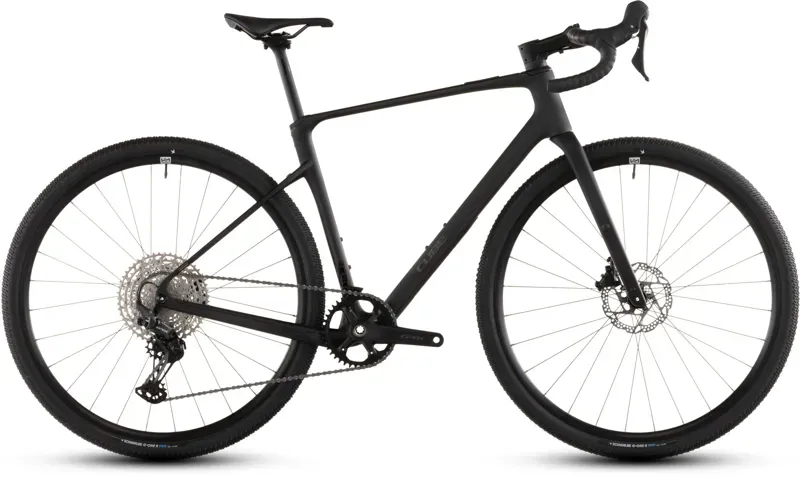 Cube Nuroad C:62 One Gravel Bike In Blackline