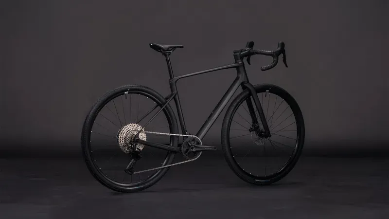 Cube Nuroad C:62 One Gravel Bike In Blackline-1