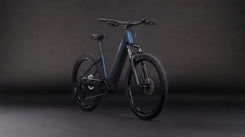 Cube Reaction Hybrid Performance 600 E-MTB in Indigo Blue/Reflex-3