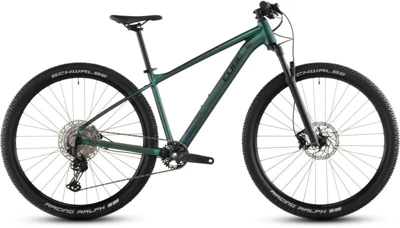 Cube Reaction Pro Mountain Bike In Goblin/Black