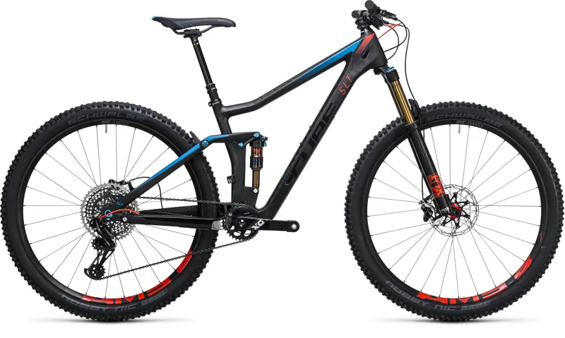 2017 Cube Stereo 140 C:68 SLT 29er Full Sus Carbon Mountain Bike