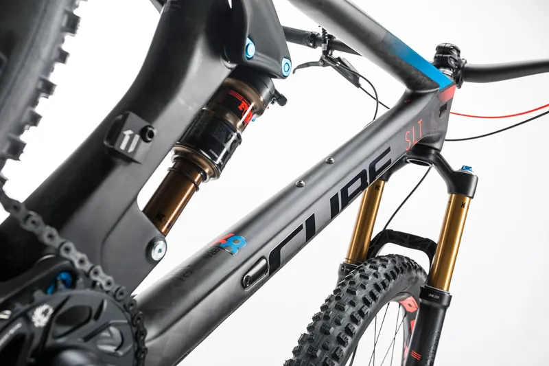 2017 Cube Stereo 140 C:68 SLT 29er Full Sus Carbon Mountain Bike-3