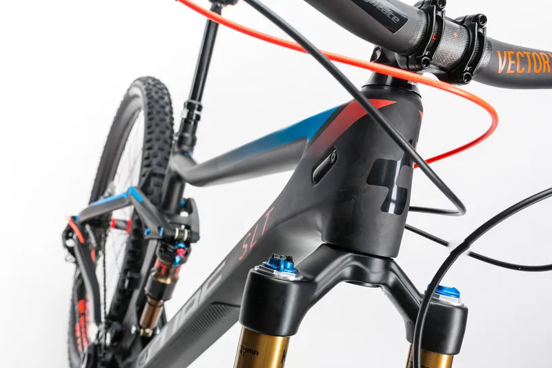 2017 Cube Stereo 140 C:68 SLT 29er Full Sus Carbon Mountain Bike-4