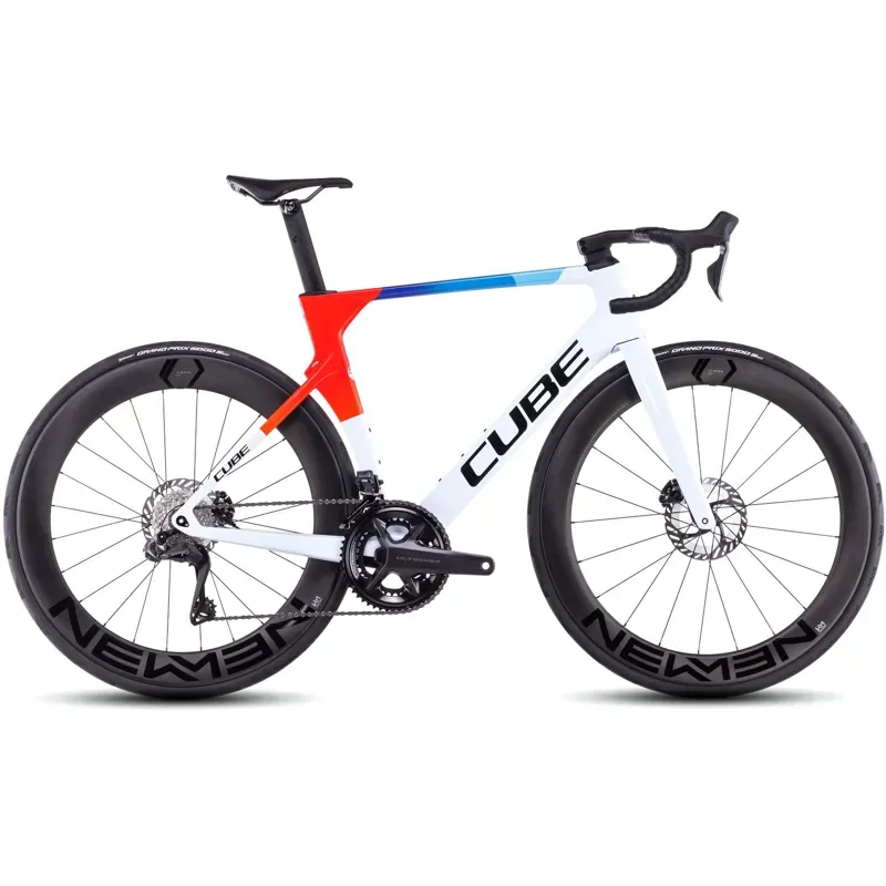 Cube Litening Aero c:68x Race Road Bike in Teamline