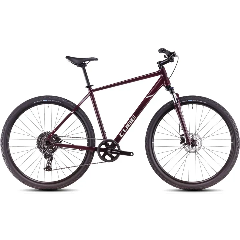 Cube Nature One Hybrid Bike in Amarone/Lunar