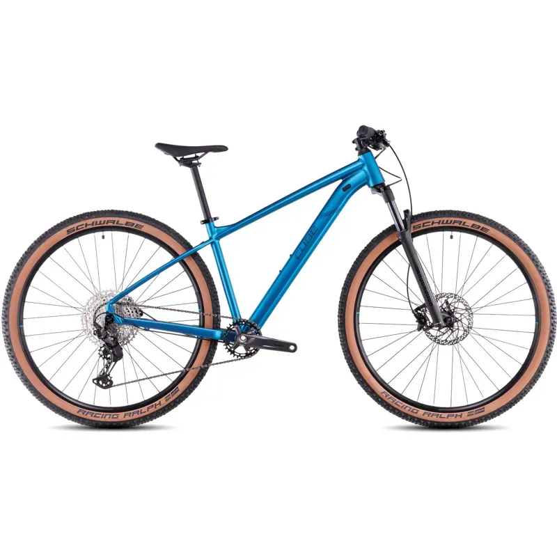 Cube Reaction Pro Mountain Bike in Teal/Holo
