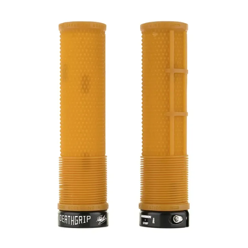 DMR DeathGrip 2 Thick Flangeless Grips in Gum Marble