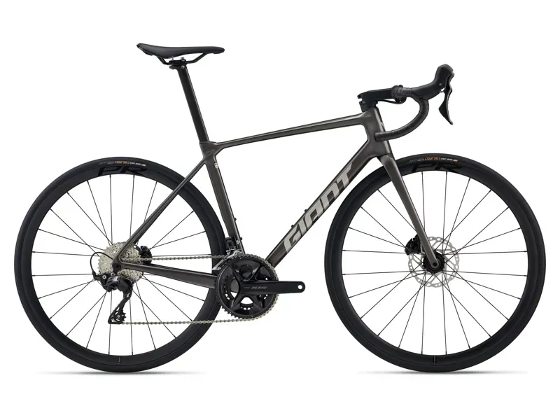 Giant TCR Advanced 2-PC Road Bike in Stealth Chrome