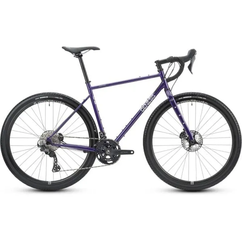 Genesis Croix De Fer 50 Gravel Bike in Stone Temple Violets