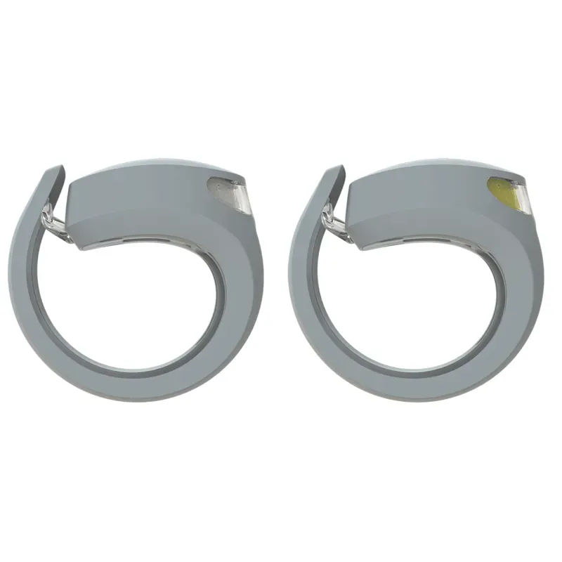 Knog Frog V3 Light Twin Pack in Grey-3