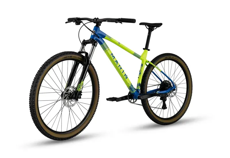 Marin Bobcat Trail 3 29in Thumbs Artist Edition Mountain Bike in Yellow/Blue-1