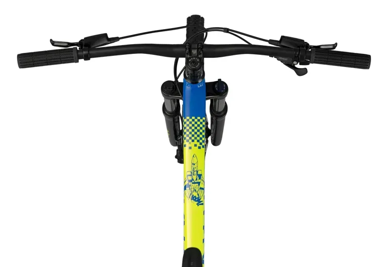 Marin Bobcat Trail 3 29in Thumbs Artist Edition Mountain Bike in Yellow/Blue-2