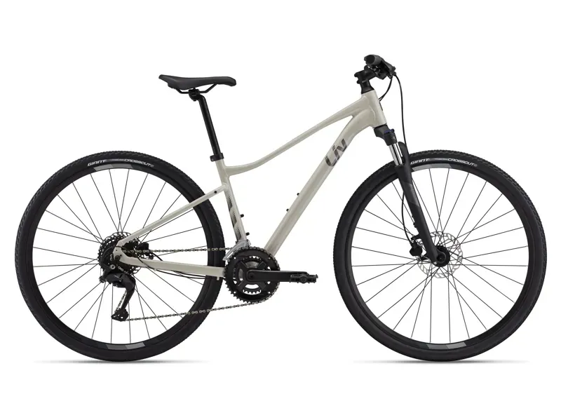 Liv Rove 3 Hybrid Bike in Pulp Gray