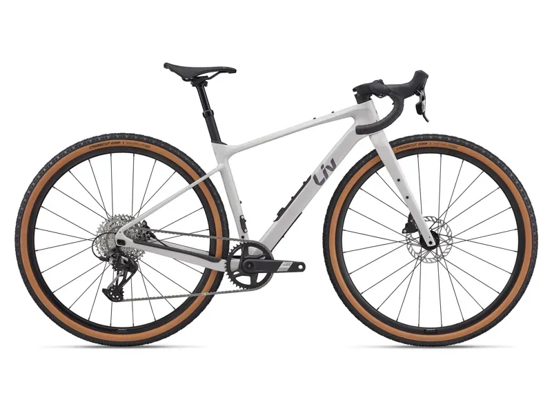 Liv Devote Advanced 1 Gravel Bike in Lavender Blush