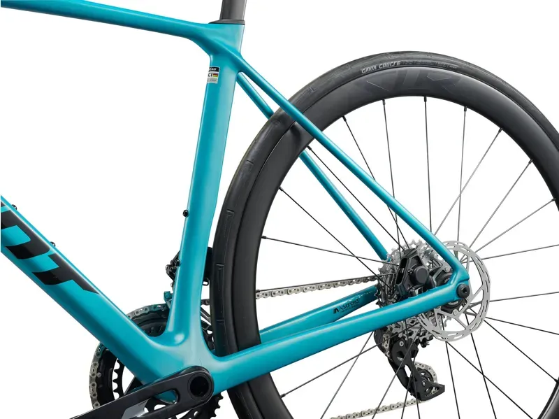 Giant TCR Advanced 0-AXS Road Bike in Teal-6