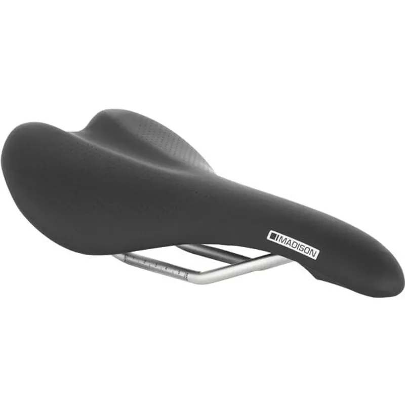 Madison Flux Switch Standard Fit Saddle in Black