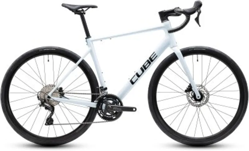 Cube Attain Race Road Bike in Glacier/Black