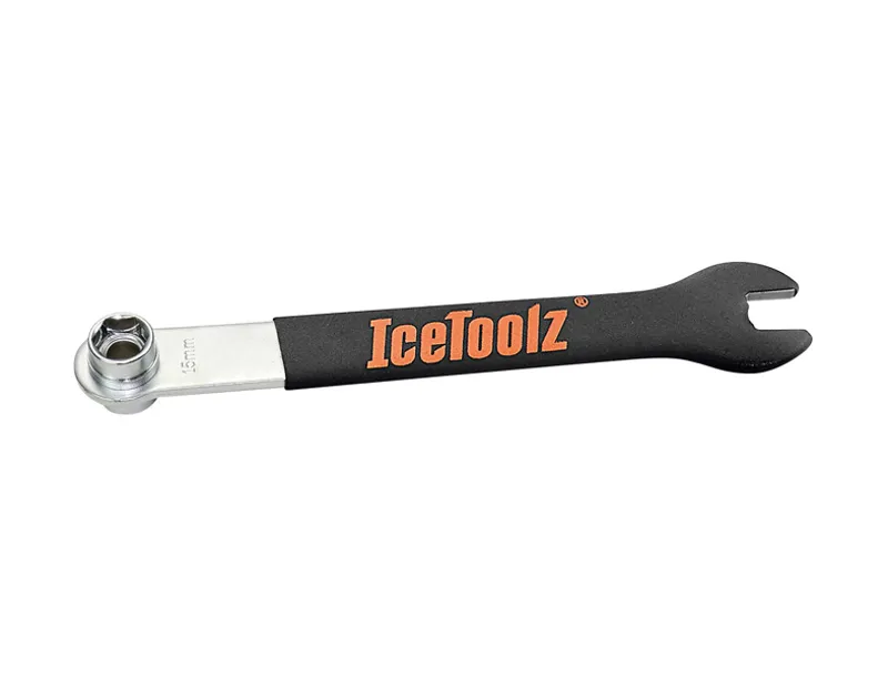 IceToolz Pedal And Axle Wrench 14 15mm