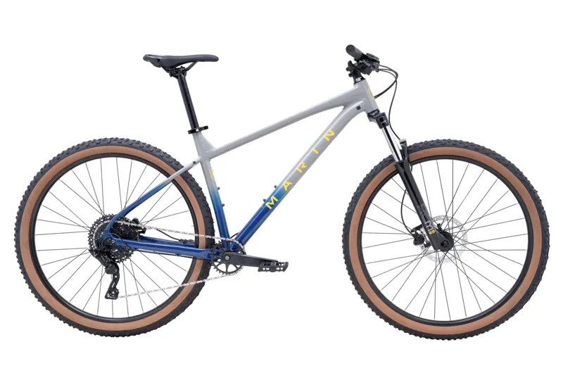 Marin Bobcat Trail 3 Mountain Bike in Grey/Blue 29r