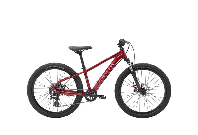 Marin Bayview Trail 24 Kids Bike in Red/Blue