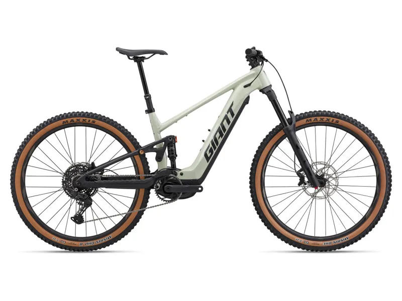 Giant Stance E+ 2 Full Suspension Electric Mountain Bike in Desert Sage/Black