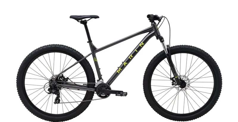 Marin Bolinas Ridge 1 Mountain Bike Charcoal/Yellow