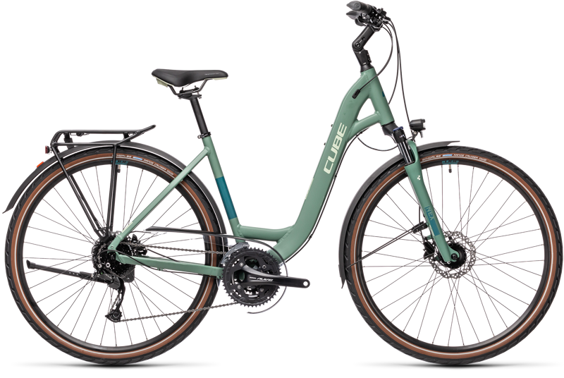 2021 Cube Touring EXC Aluminium Hybrid Bike-1