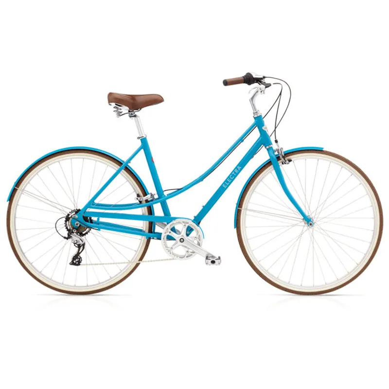 2017 Electra Loft 7D Womens Teal Aluminium Hybrid Bike