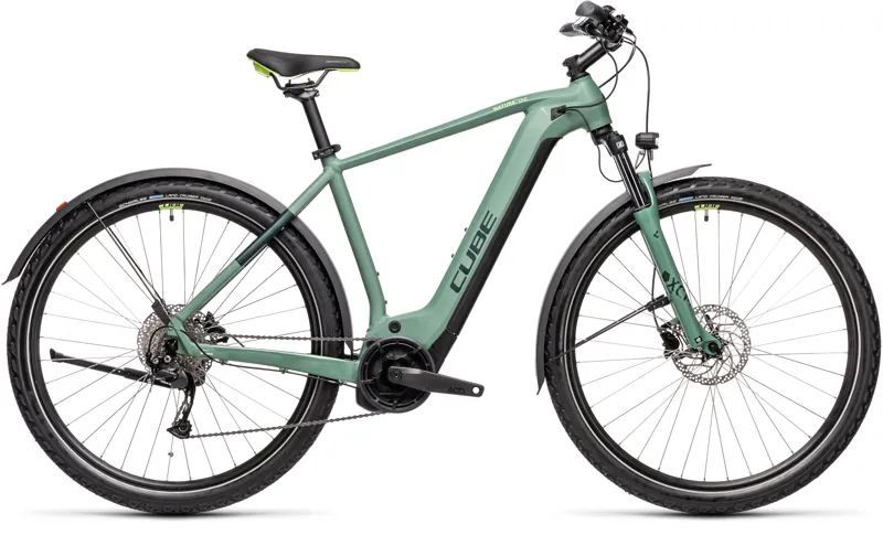 2021 Cube Nature Hybrid One 500 Allroad Aluminium Electric Hybrid Bike