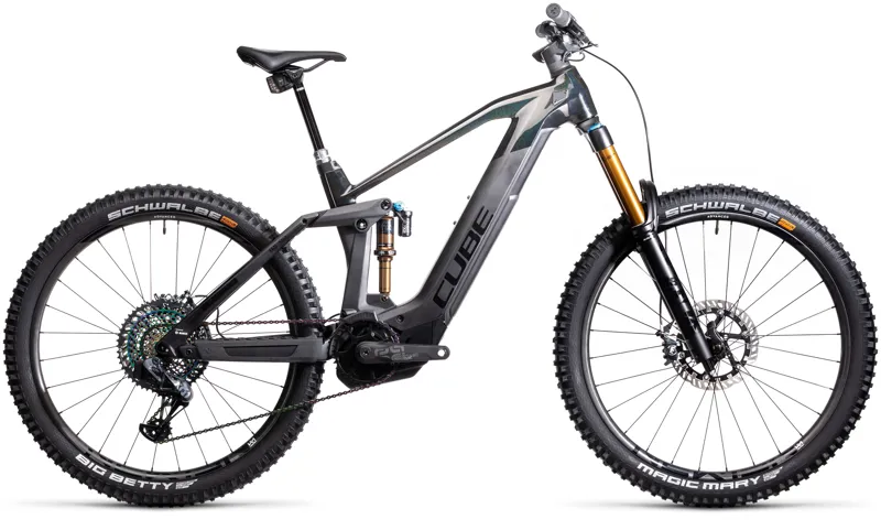 2021 Cube Stereo Hybrid 160 C:62 SLT 625 27.5 Carbon Electric Mountain Bike