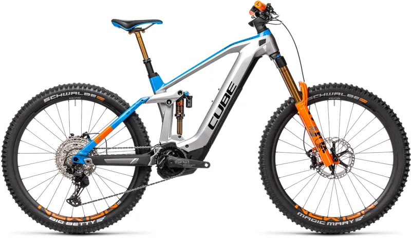 2021 Cube Stereo Hybrid 160 HPC Actionteam 625 27.5 Electric Mountain Bike