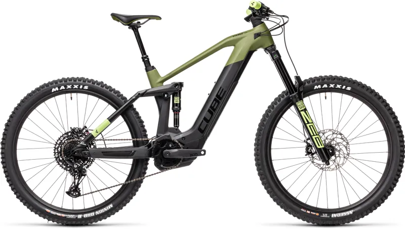 2021 Cube Stereo Hybrid 160 HPC SL 625 27.5 Electric Mountain Bike