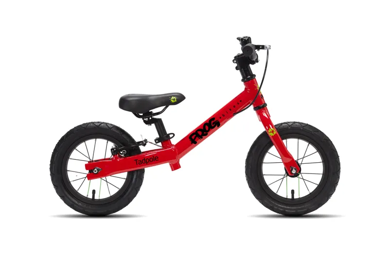 Frog Tadpole Kids Balance Bike In Red