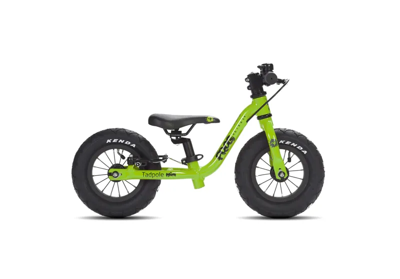 Frog Tadpole Mini Kids Balance Bike In Green