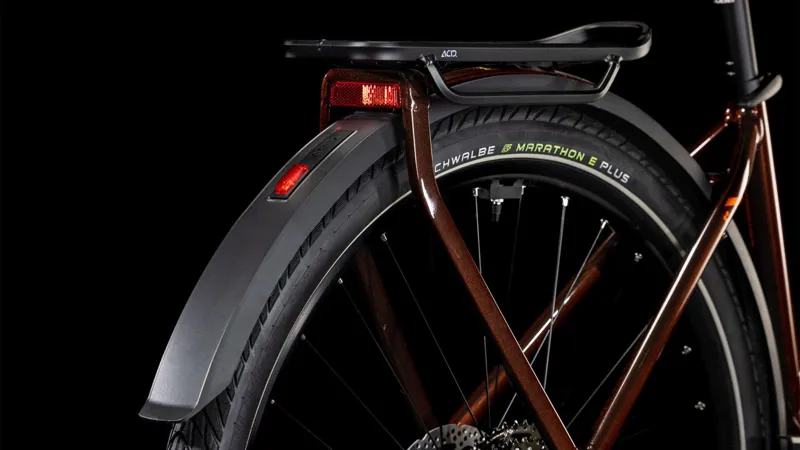 Cube Touring Hybrid Pro 625 Electric Bike in Cinnamon/Orange-2