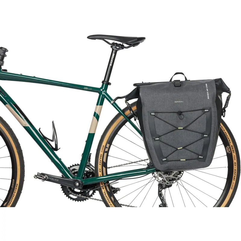 Basil Navigator Storm L Single Pannier Black 25-31 litres-5