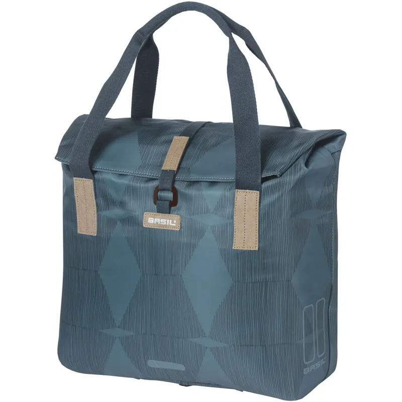 Basil Elegance Bicycle Shopper Bag 20- 26L in Blue