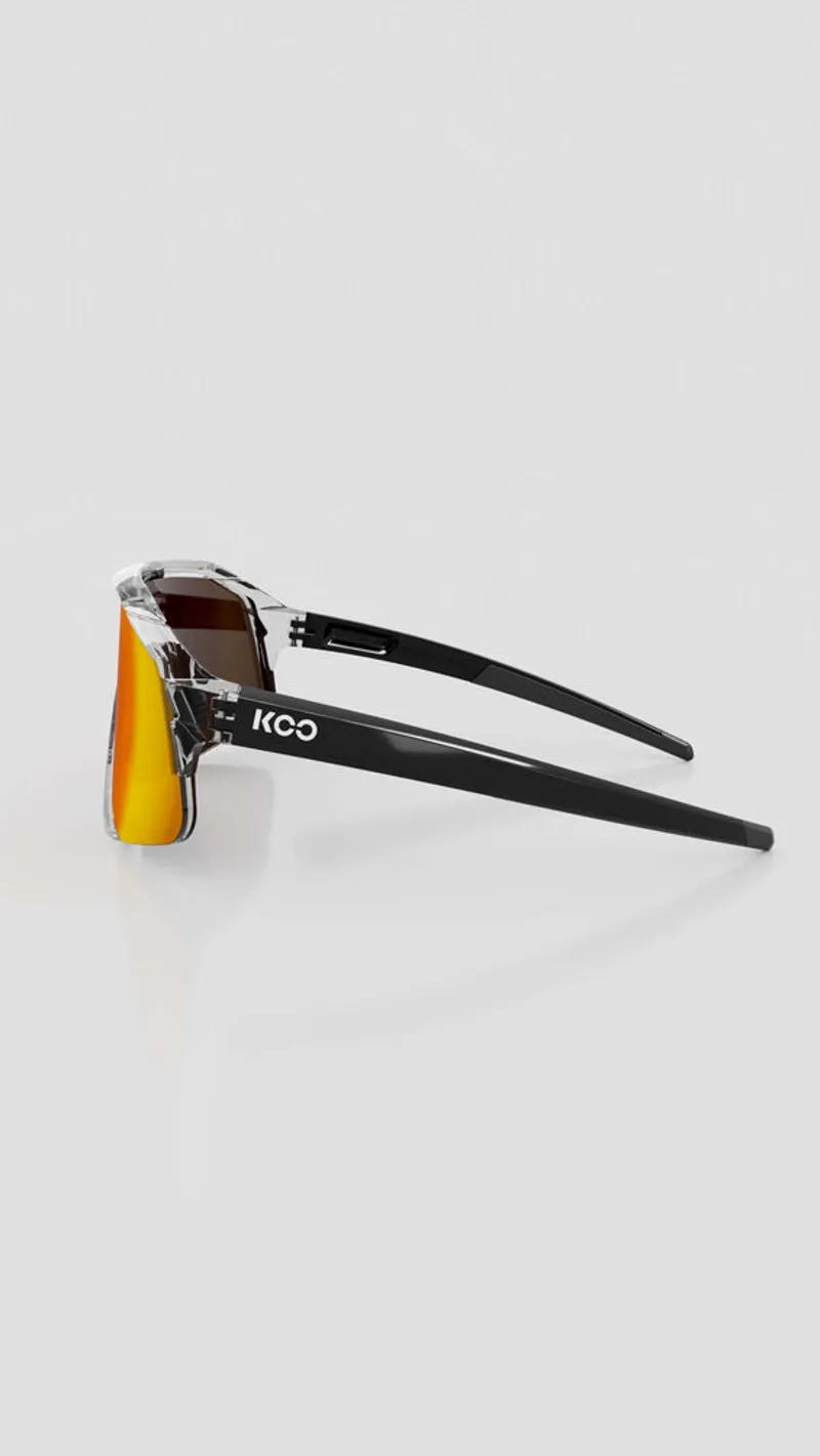 Koo Demos Sunglasses in Glass Frame Red Mirror Lenses-2