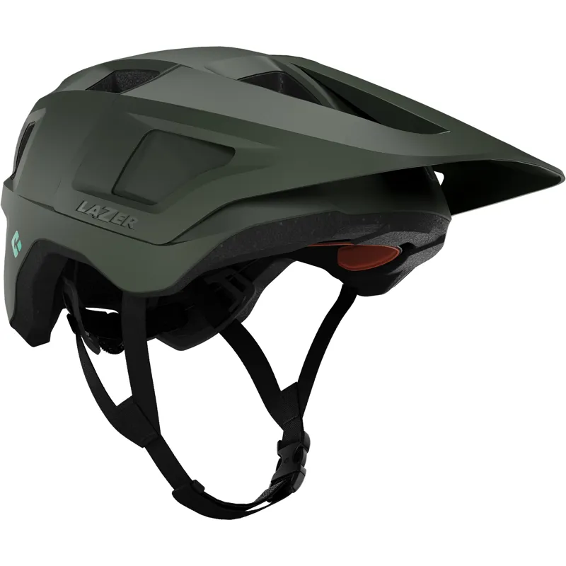 Lazer Lupo KinetiCore Adults Helmet in Matt Willow Green-1