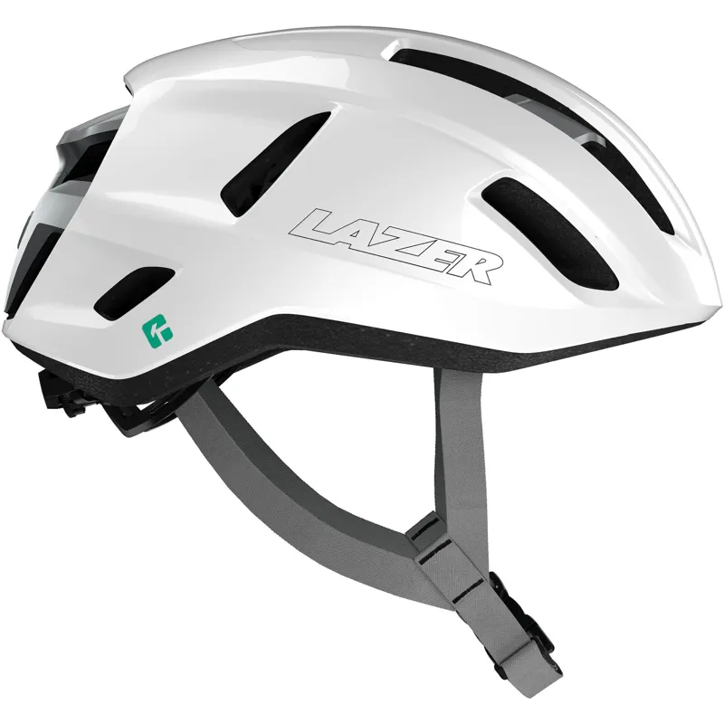 Lazer Sphere KinetiCore Road Helmet in White-1