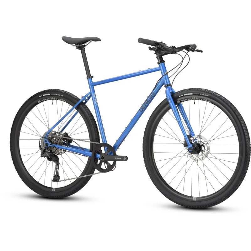 Genesis Croix De Fer 20 Fb Gravel Bike in Blue Fighters-1
