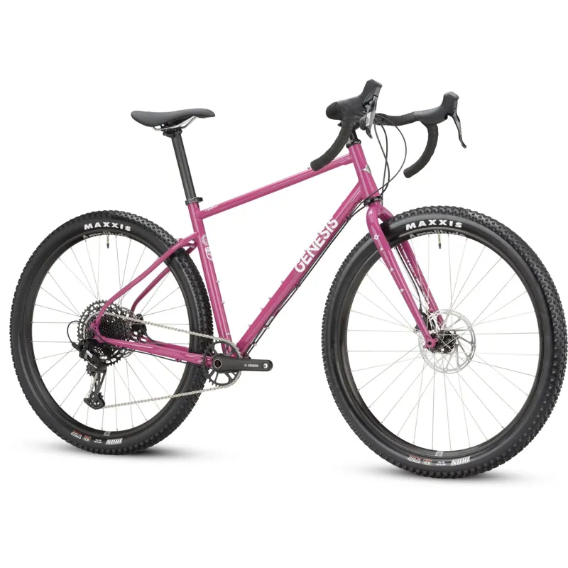 Genesis Vagabond 20 Gravel Bike in Mauvist Mouse-1