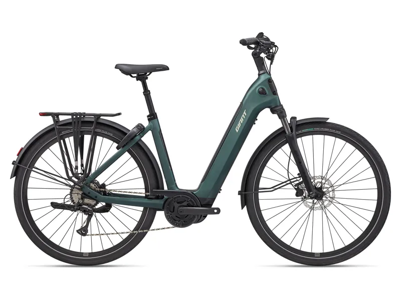 Giant NewTour E+ 3 E-Hybrid Bike in Kelp Forest