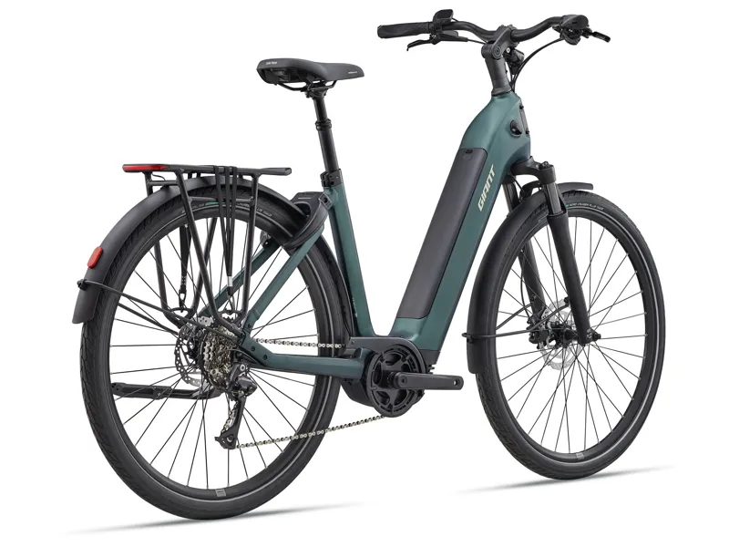 Giant NewTour E+ 3 E-Hybrid Bike in Kelp Forest-1